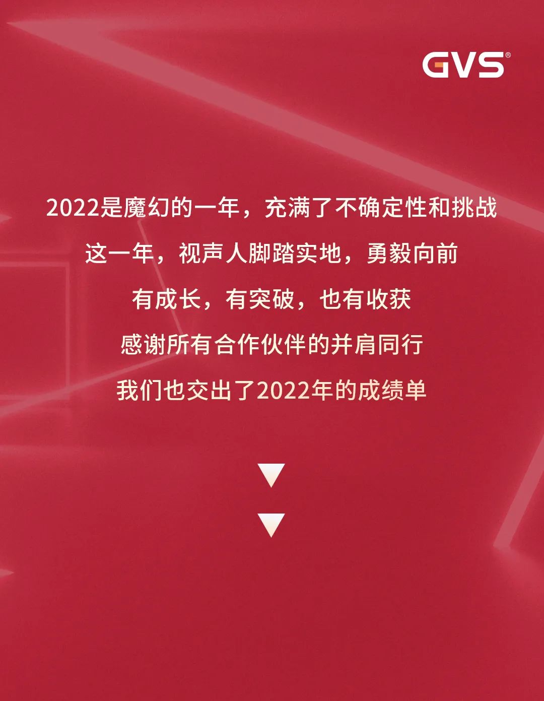 GVS视声智能的2022“数”职报告